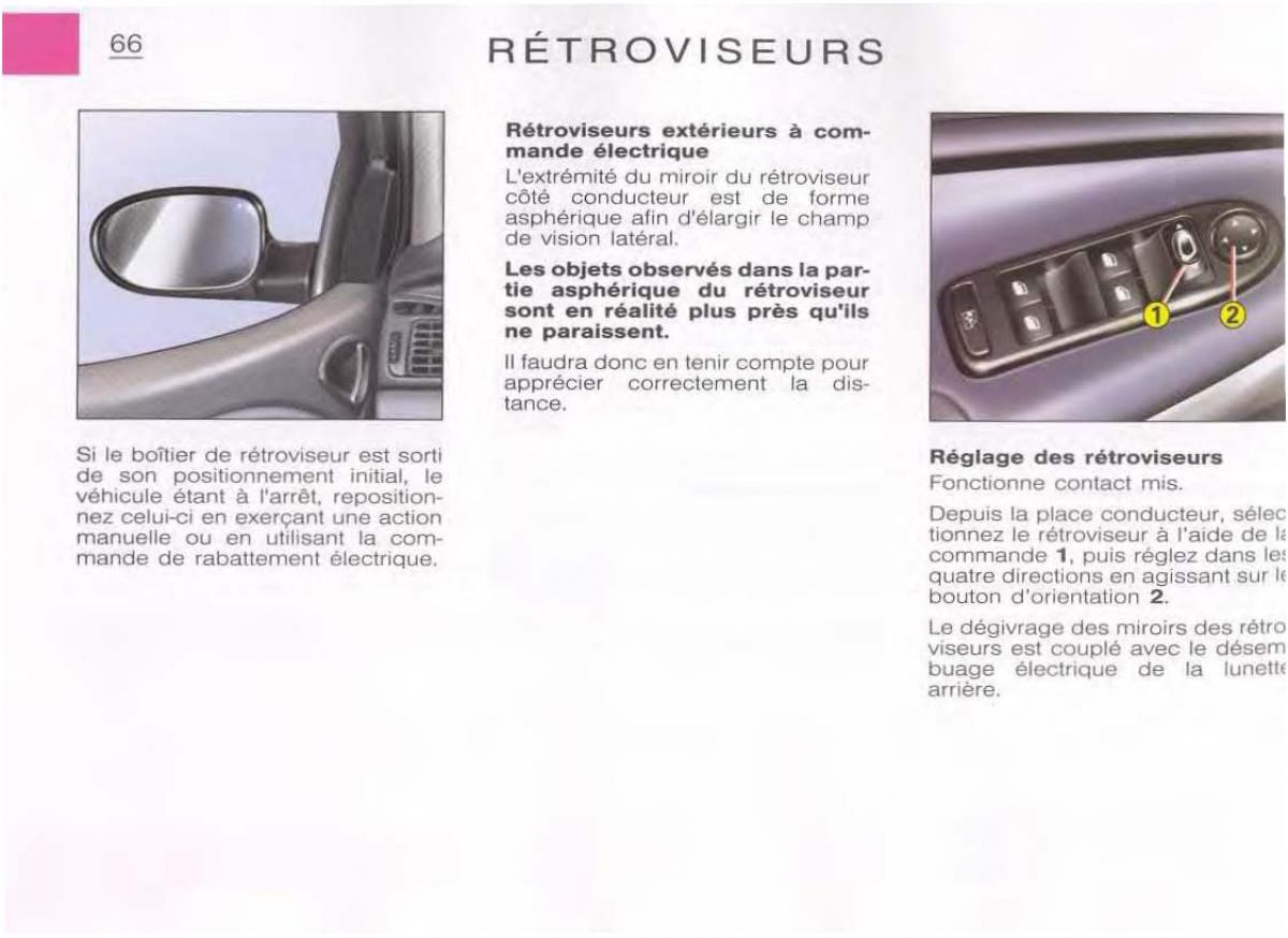 Citroen C5 FL I 1 manuel du proprietaire / page 68