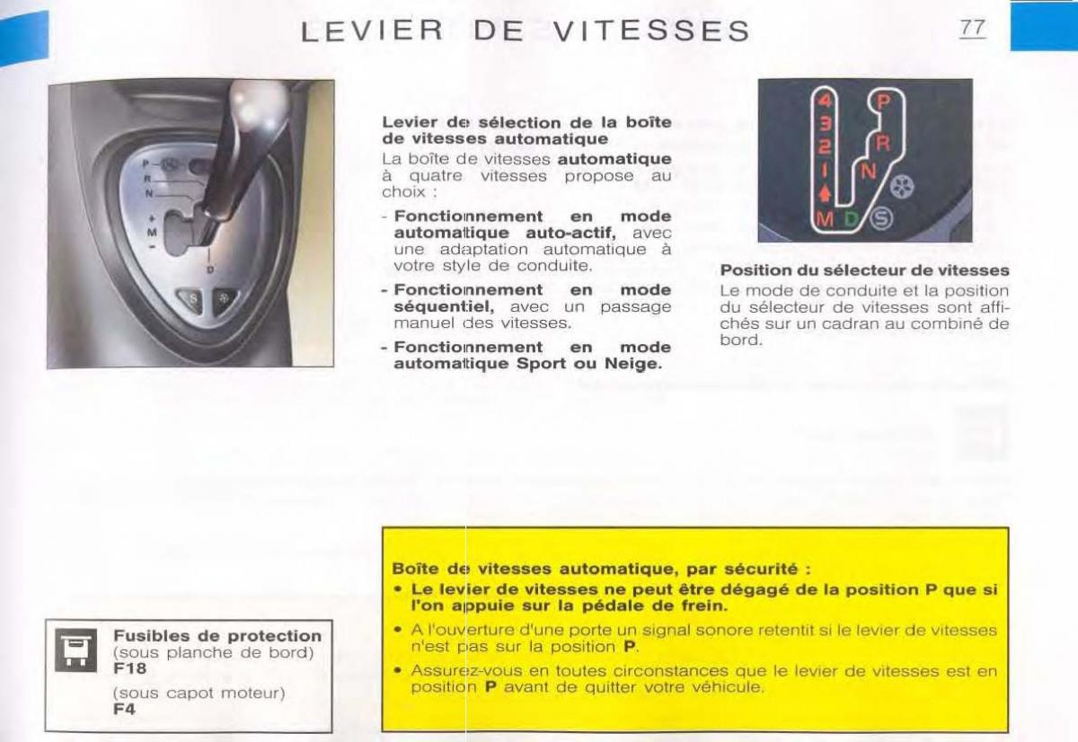 Citroen C5 FL I 1 manuel du proprietaire / page 79