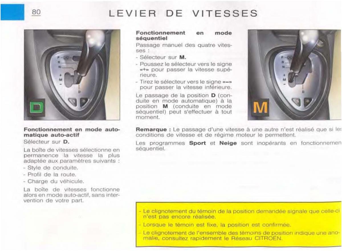 Citroen C5 FL I 1 manuel du proprietaire / page 82