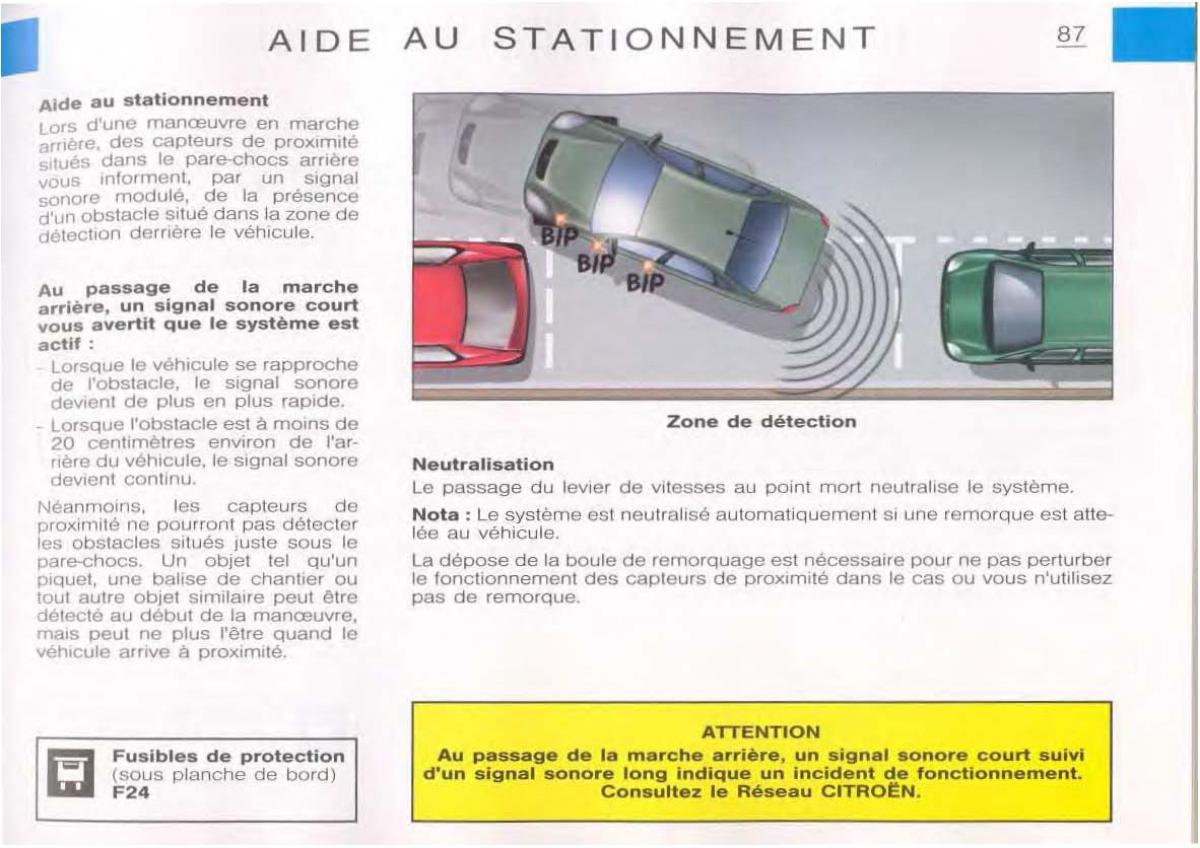 Citroen C5 FL I 1 manuel du proprietaire / page 89