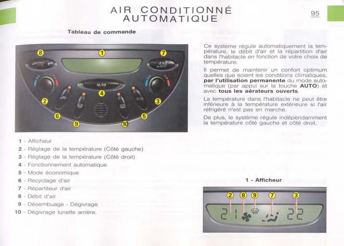 Citroen C5 FL I 1 manuel du proprietaire / page 97