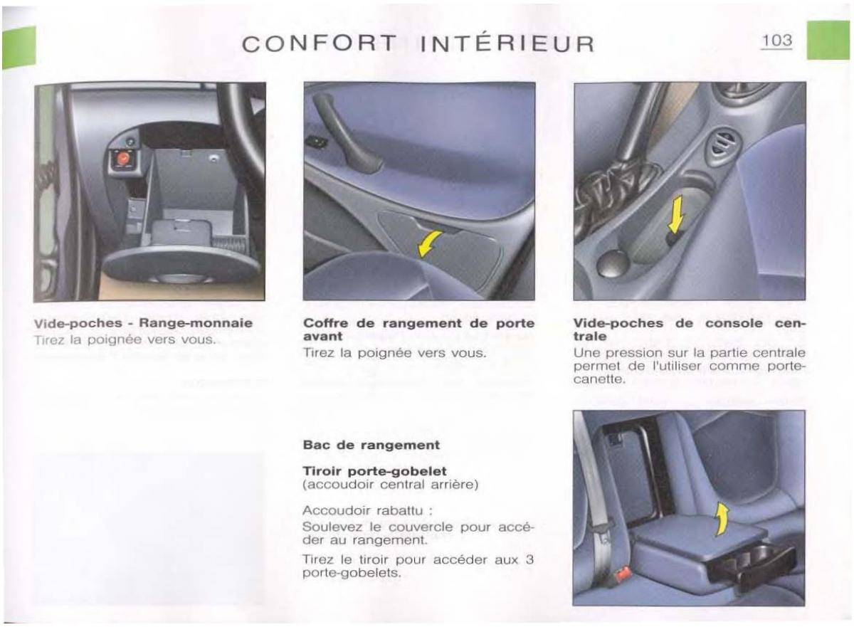 Citroen C5 FL I 1 manuel du proprietaire / page 105