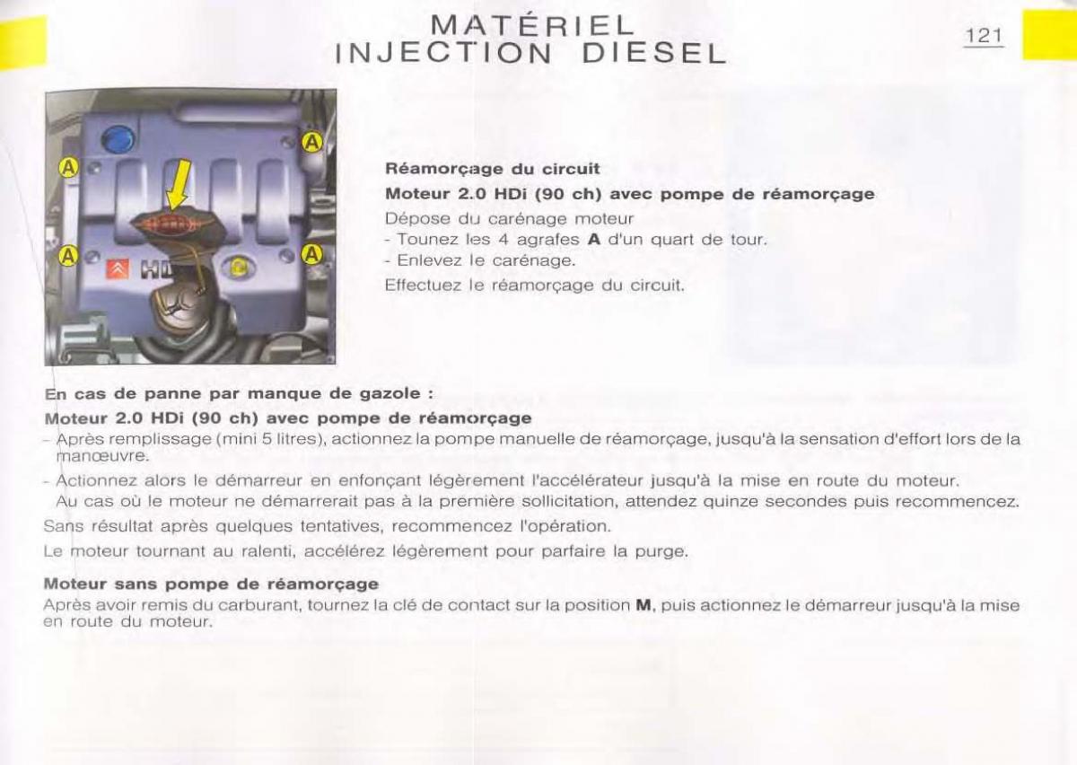 Citroen C5 FL I 1 manuel du proprietaire / page 123