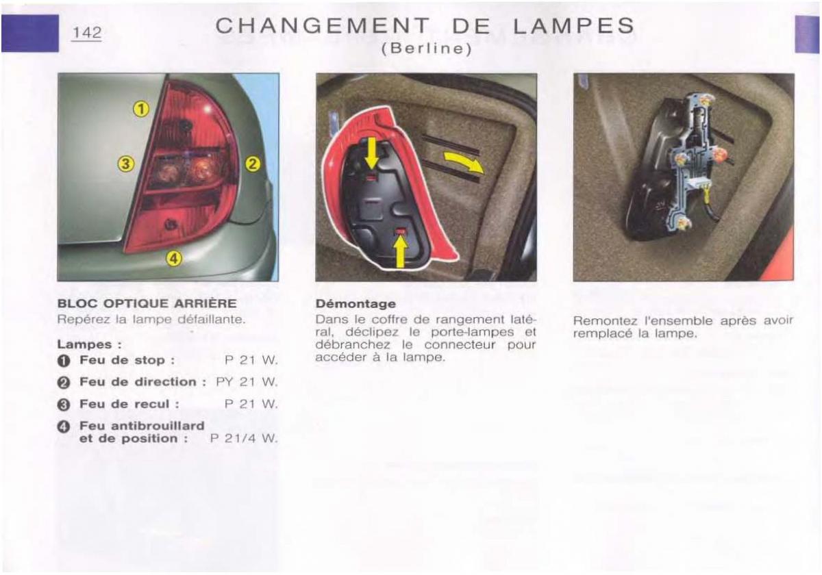 Citroen C5 FL I 1 manuel du proprietaire / page 144