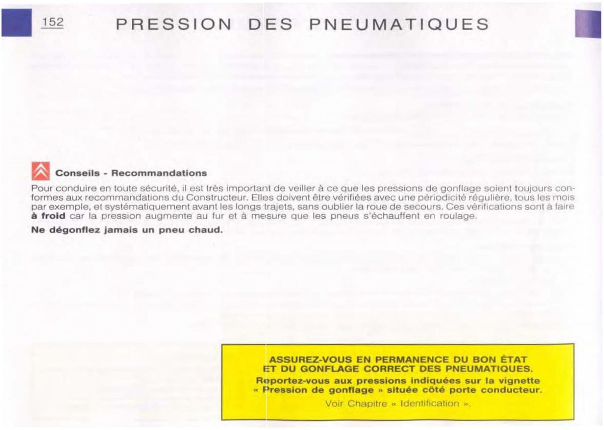 Citroen C5 FL I 1 manuel du proprietaire / page 154