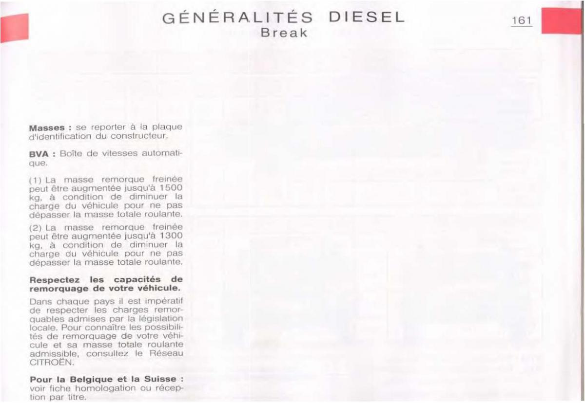 Citroen C5 FL I 1 manuel du proprietaire / page 163