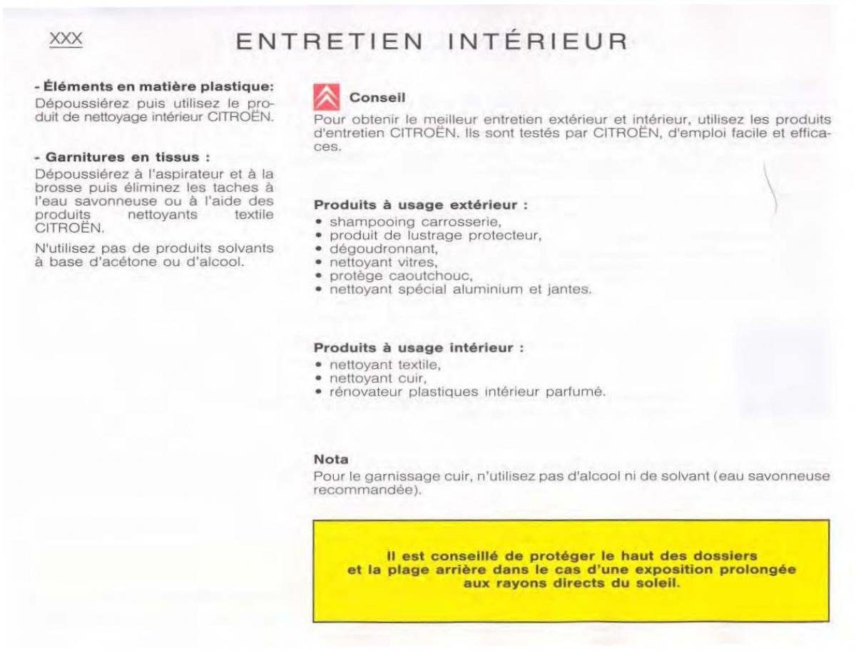 Citroen C5 FL I 1 manuel du proprietaire / page 199