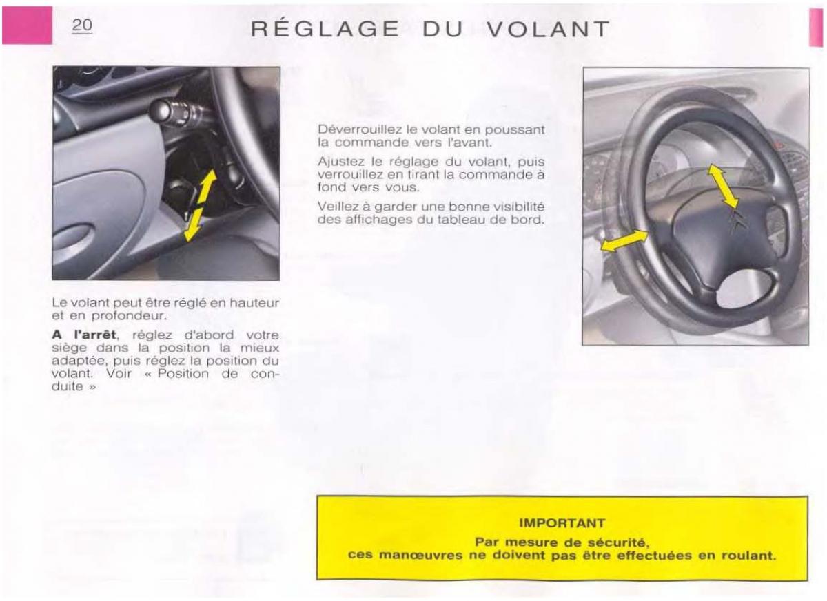 Citroen C5 FL I 1 manuel du proprietaire / page 22