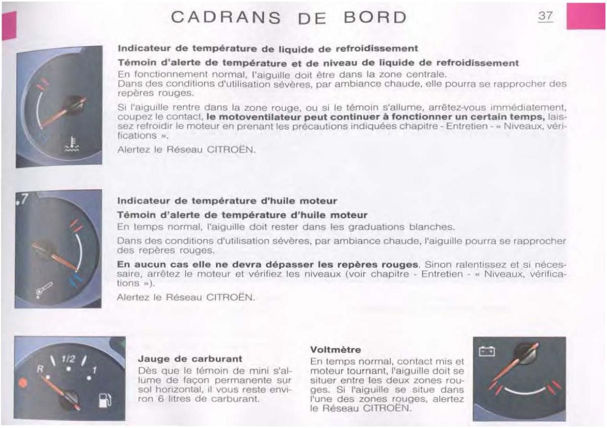 Citroen C5 FL I 1 manuel du proprietaire / page 39