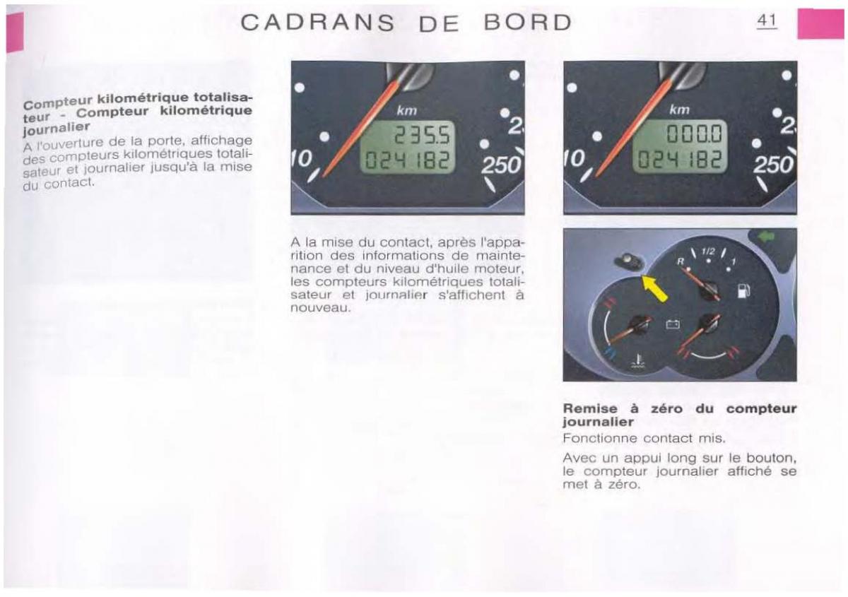 Citroen C5 FL I 1 manuel du proprietaire / page 43