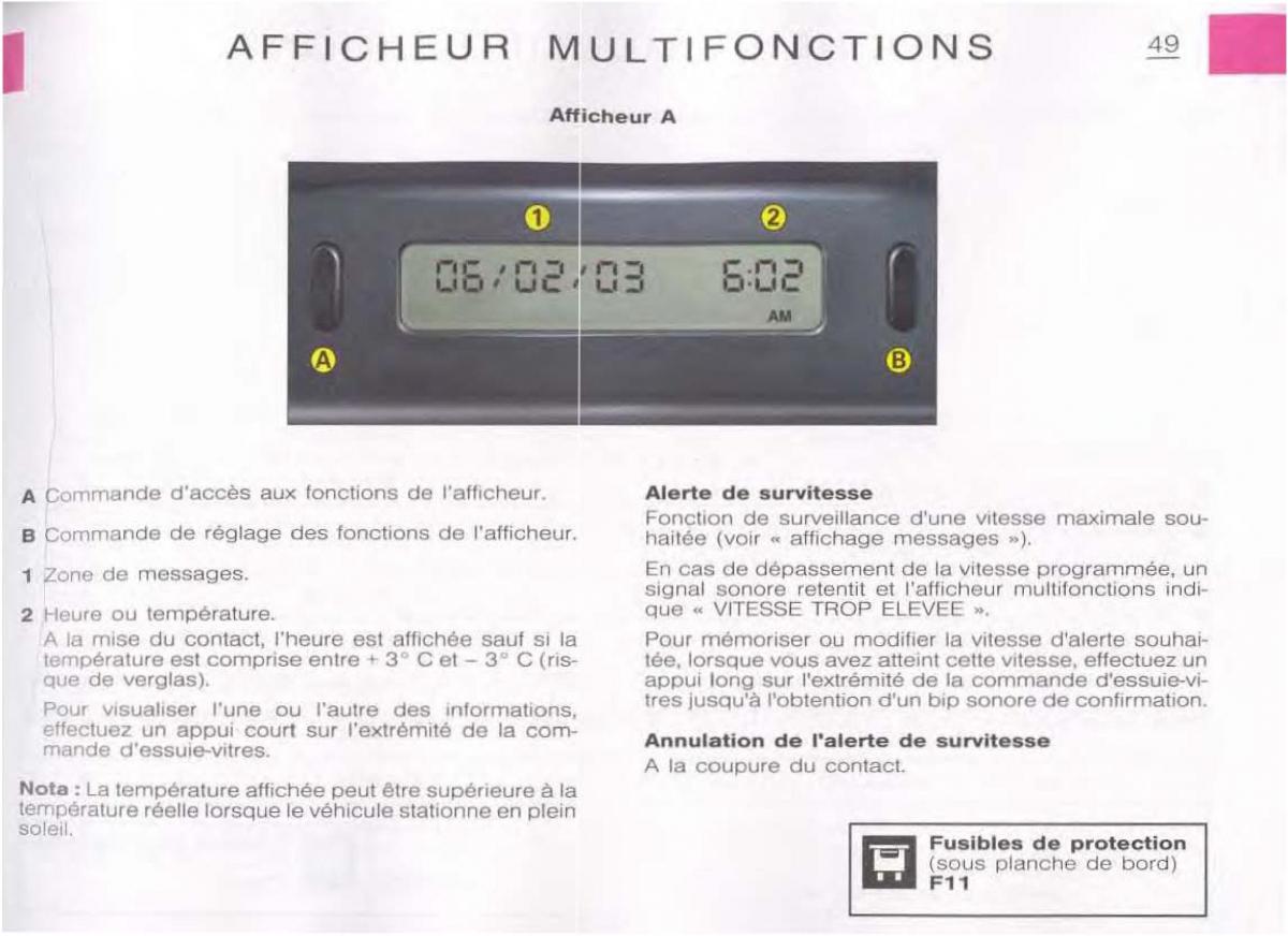 Citroen C5 FL I 1 manuel du proprietaire / page 51