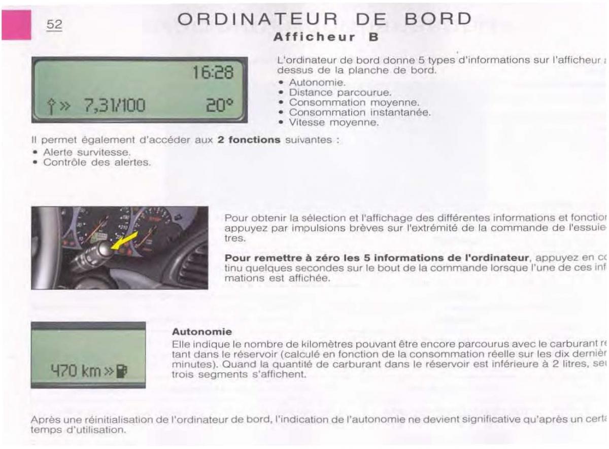 Citroen C5 FL I 1 manuel du proprietaire / page 54