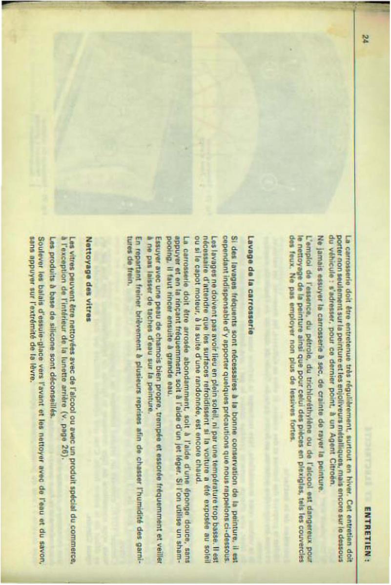 Citroen DS 21 manuel du proprietaire / page 26
