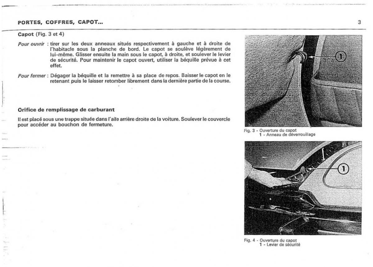 Citroen DS 23 manuel du proprietaire / page 5