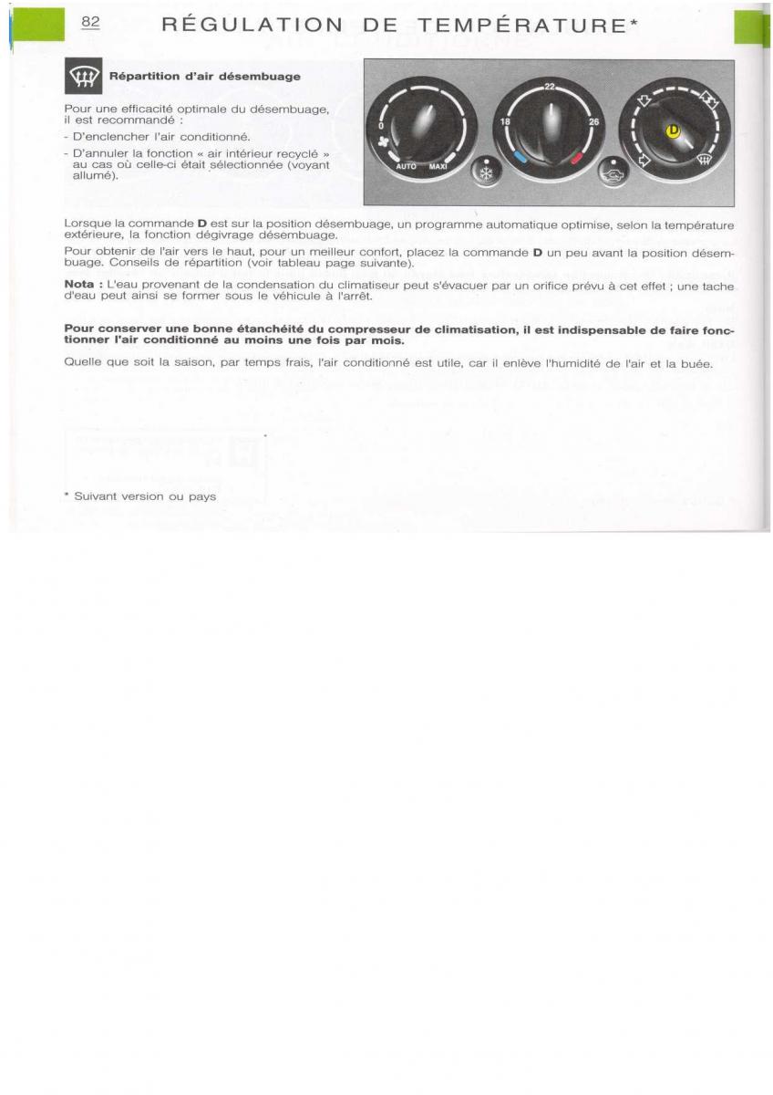 Citroen Xsara manuel du proprietaire / page 82