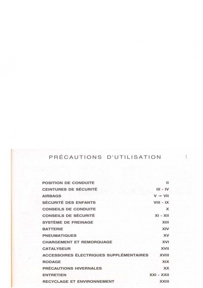 Citroen Xsara manuel du proprietaire / page 140