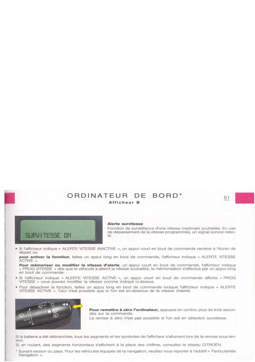 Citroen Xsara manuel du proprietaire / page 52