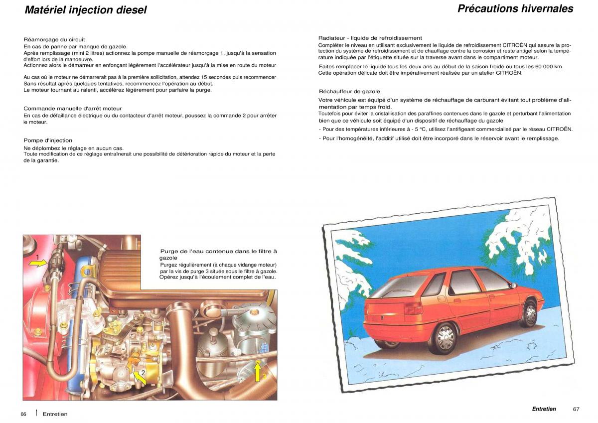 Citroen ZX manuel du proprietaire / page 35