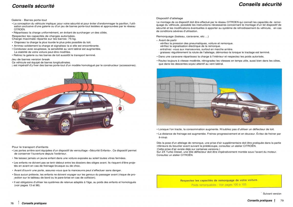 Citroen ZX manuel du proprietaire / page 41