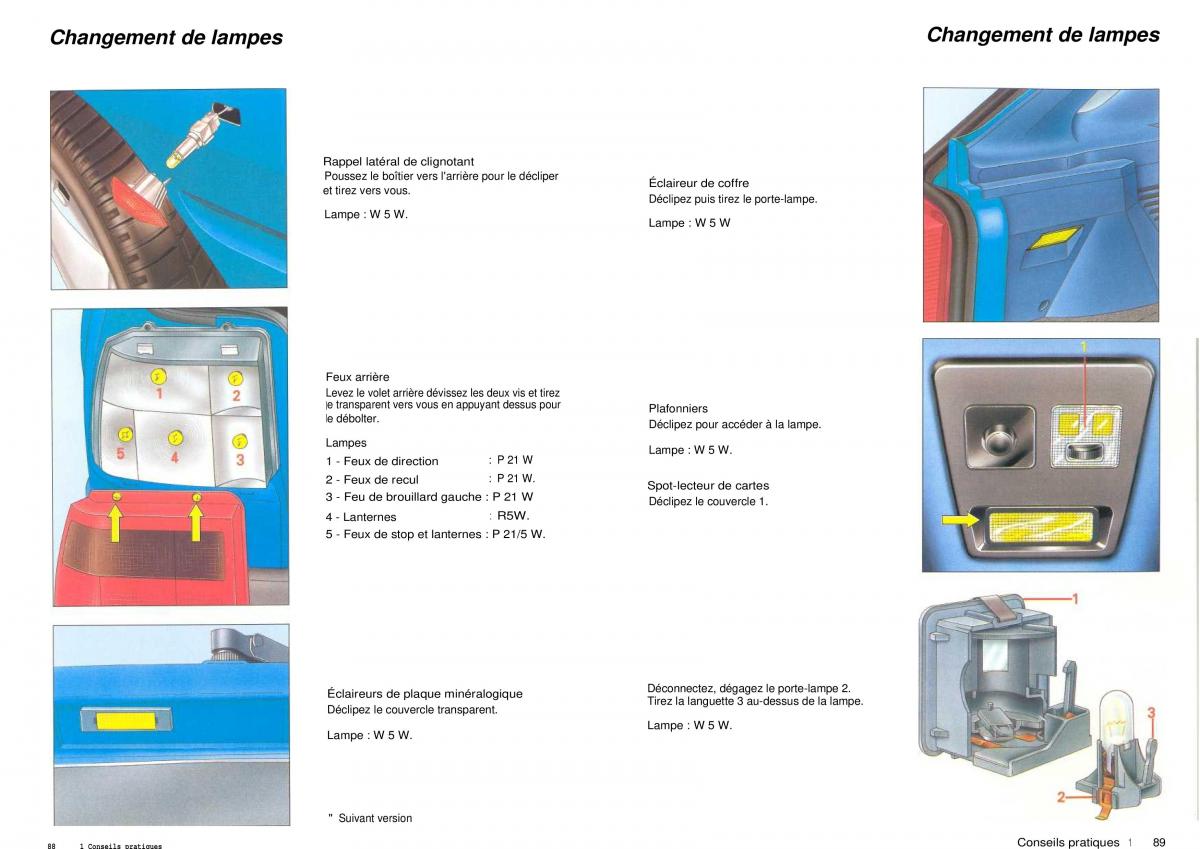 Citroen ZX manuel du proprietaire / page 46