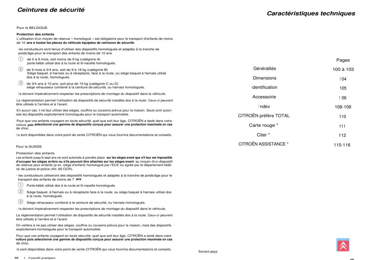 Citroen ZX manuel du proprietaire / page 51