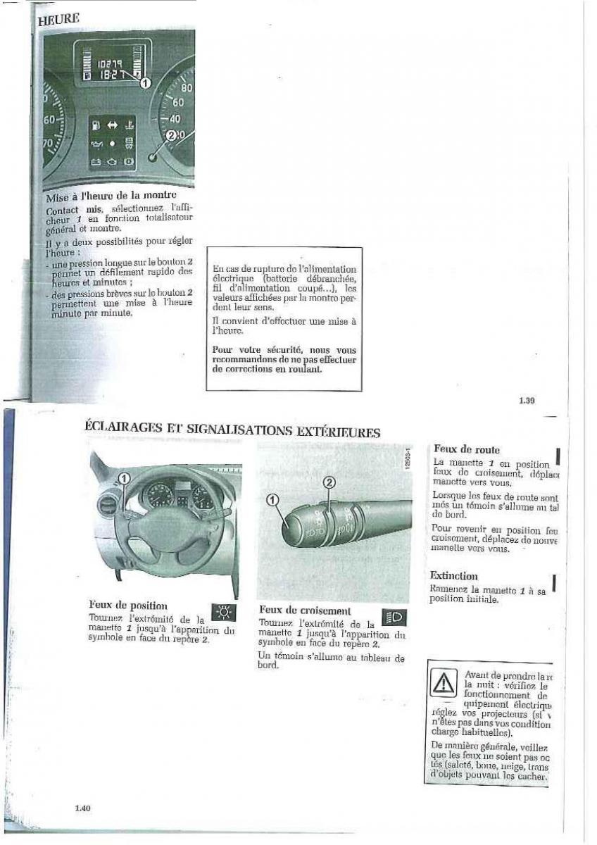 Dacia Logan I 1 manuel du proprietaire / page 26