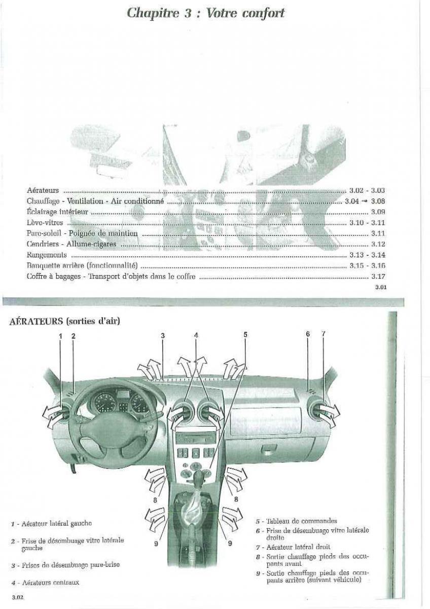 Dacia Logan I 1 manuel du proprietaire / page 36