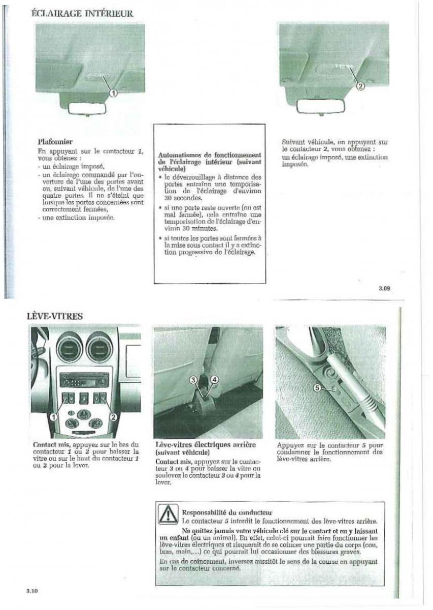 Dacia Logan I 1 manuel du proprietaire / page 40