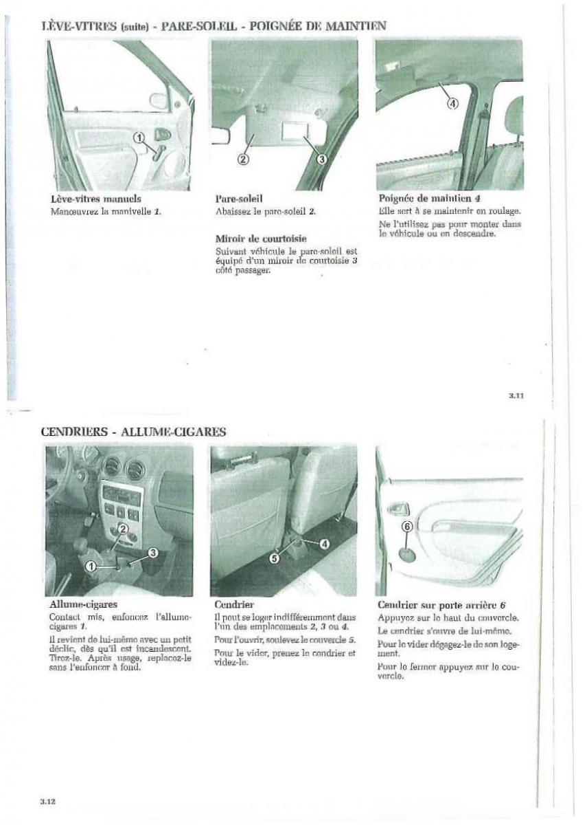 Dacia Logan I 1 manuel du proprietaire / page 41