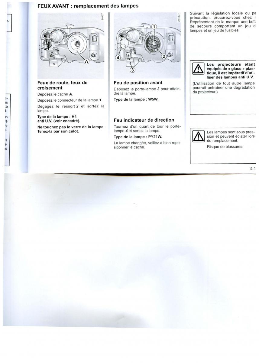 Dacia Logan I 1 MCV manuel du proprietaire / page 97