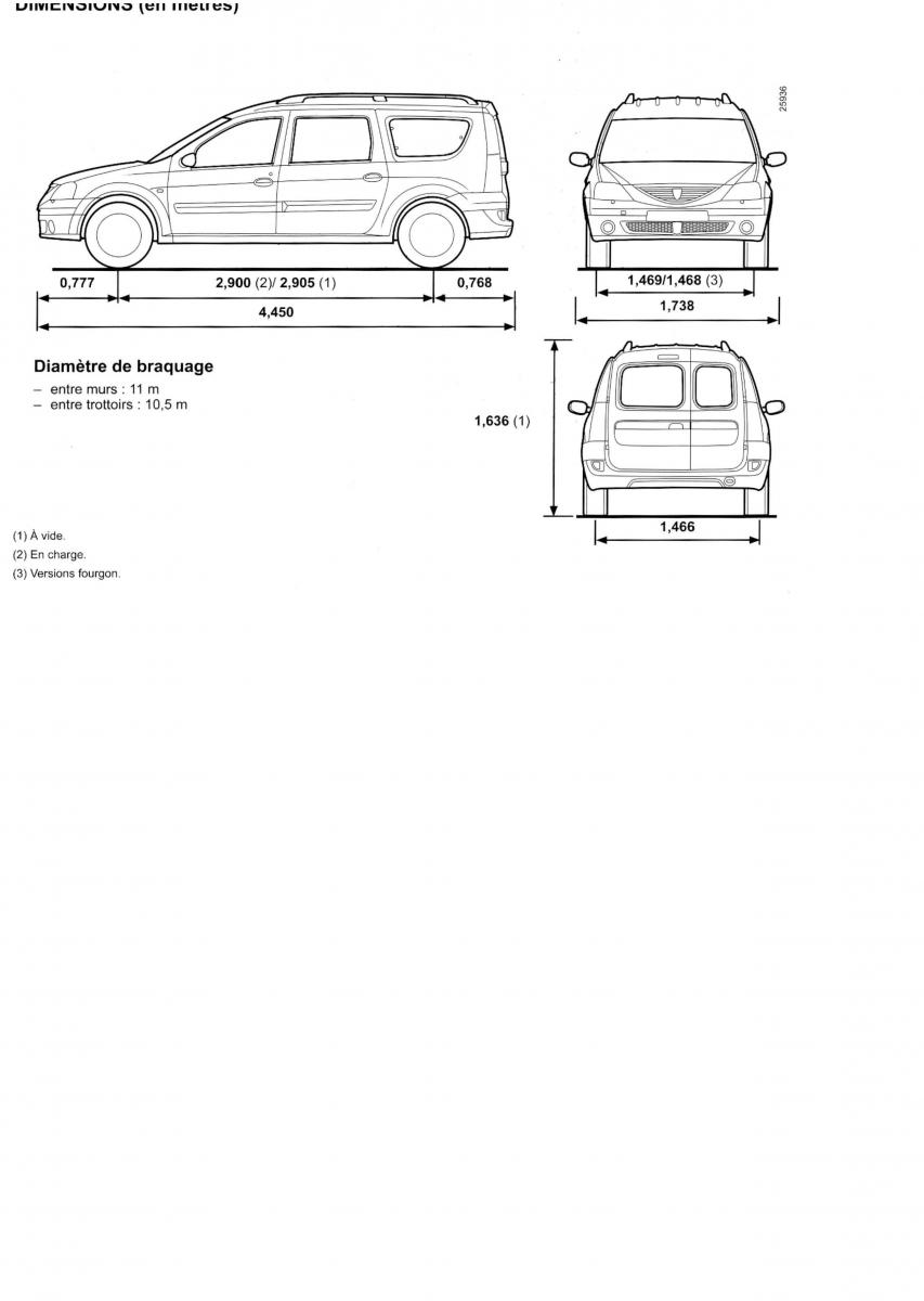 Dacia Logan I 1 MCV manuel du proprietaire / page 125