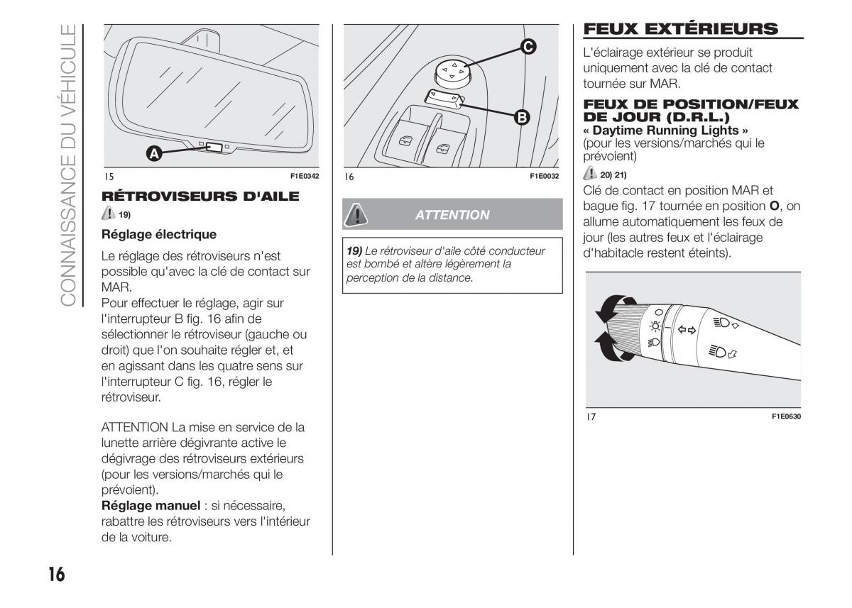 Fiat Punto III 3 manuel du proprietaire / page 18