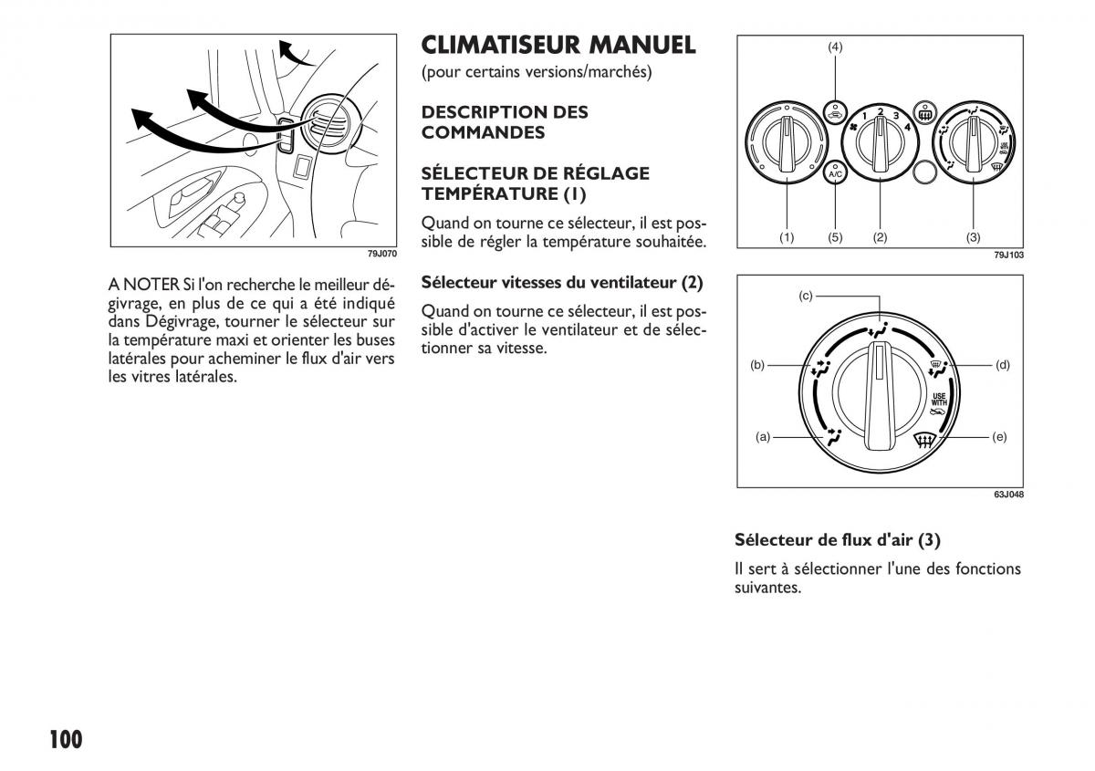 Fiat Sedici manuel du proprietaire / page 101