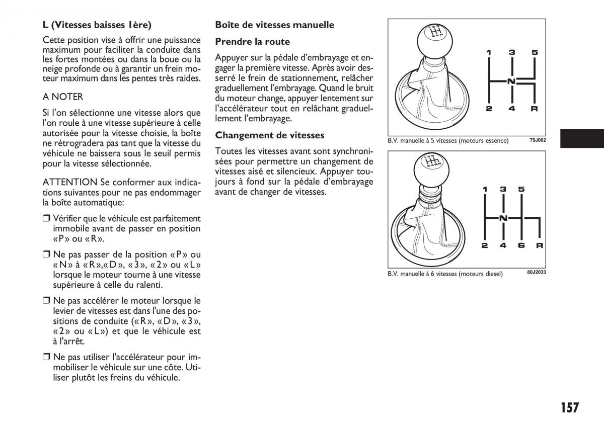 Fiat Sedici manuel du proprietaire / page 158