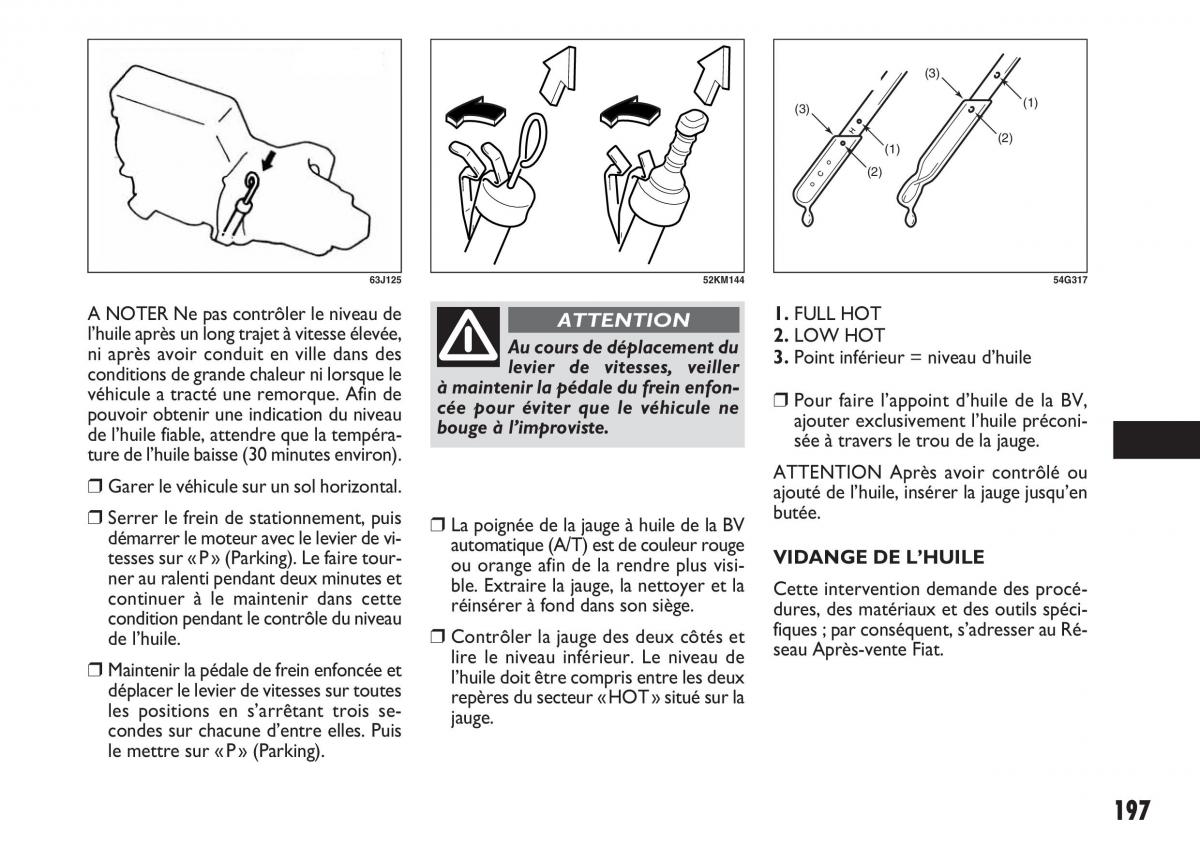 Fiat Sedici manuel du proprietaire / page 198