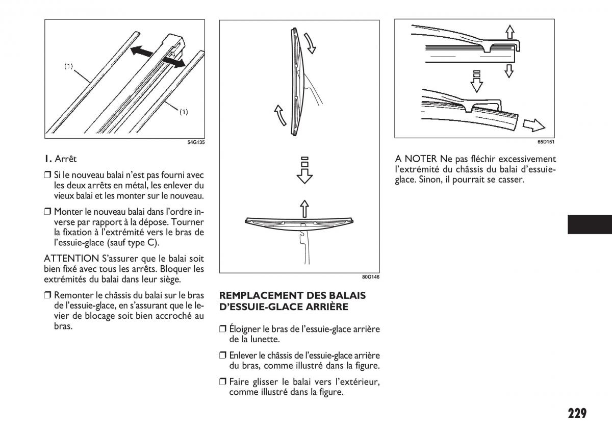 Fiat Sedici manuel du proprietaire / page 230