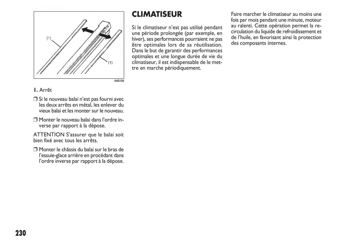 Fiat Sedici manuel du proprietaire / page 231