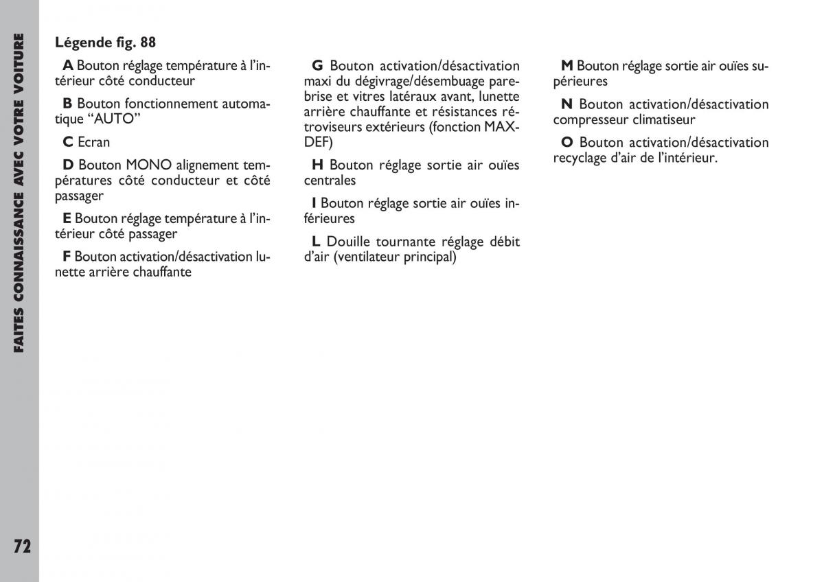 Fiat Ulysse manuel du proprietaire / page 73