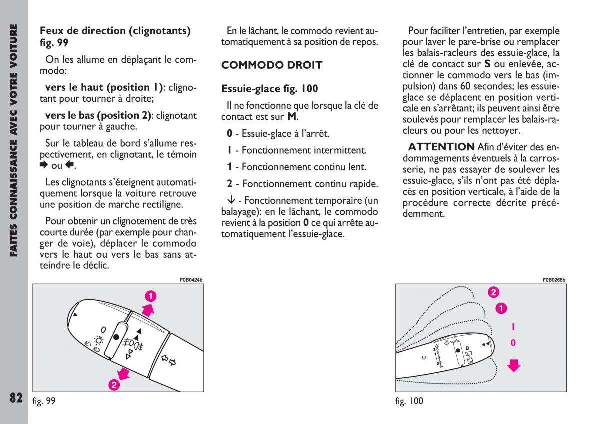 Fiat Ulysse manuel du proprietaire / page 83