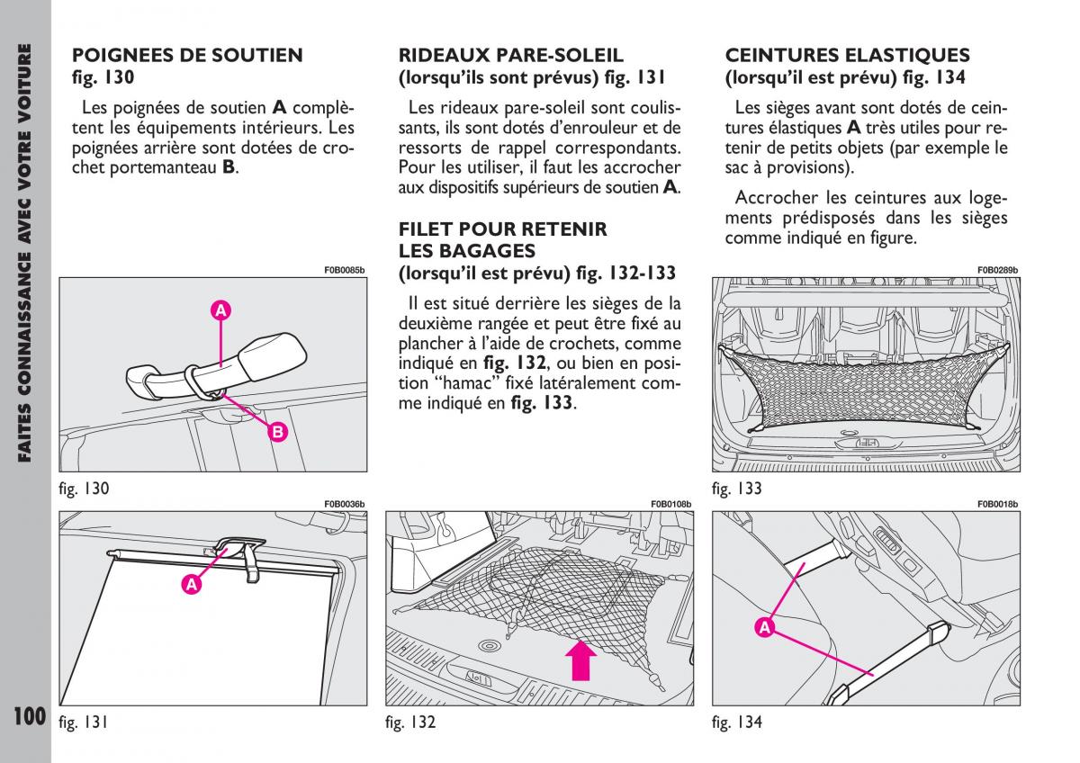 Fiat Ulysse manuel du proprietaire / page 101