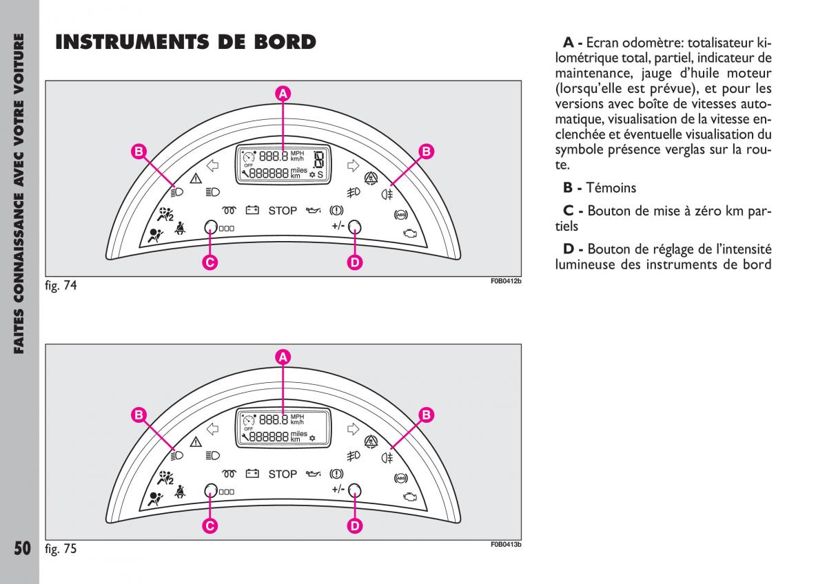 Fiat Ulysse manuel du proprietaire / page 51