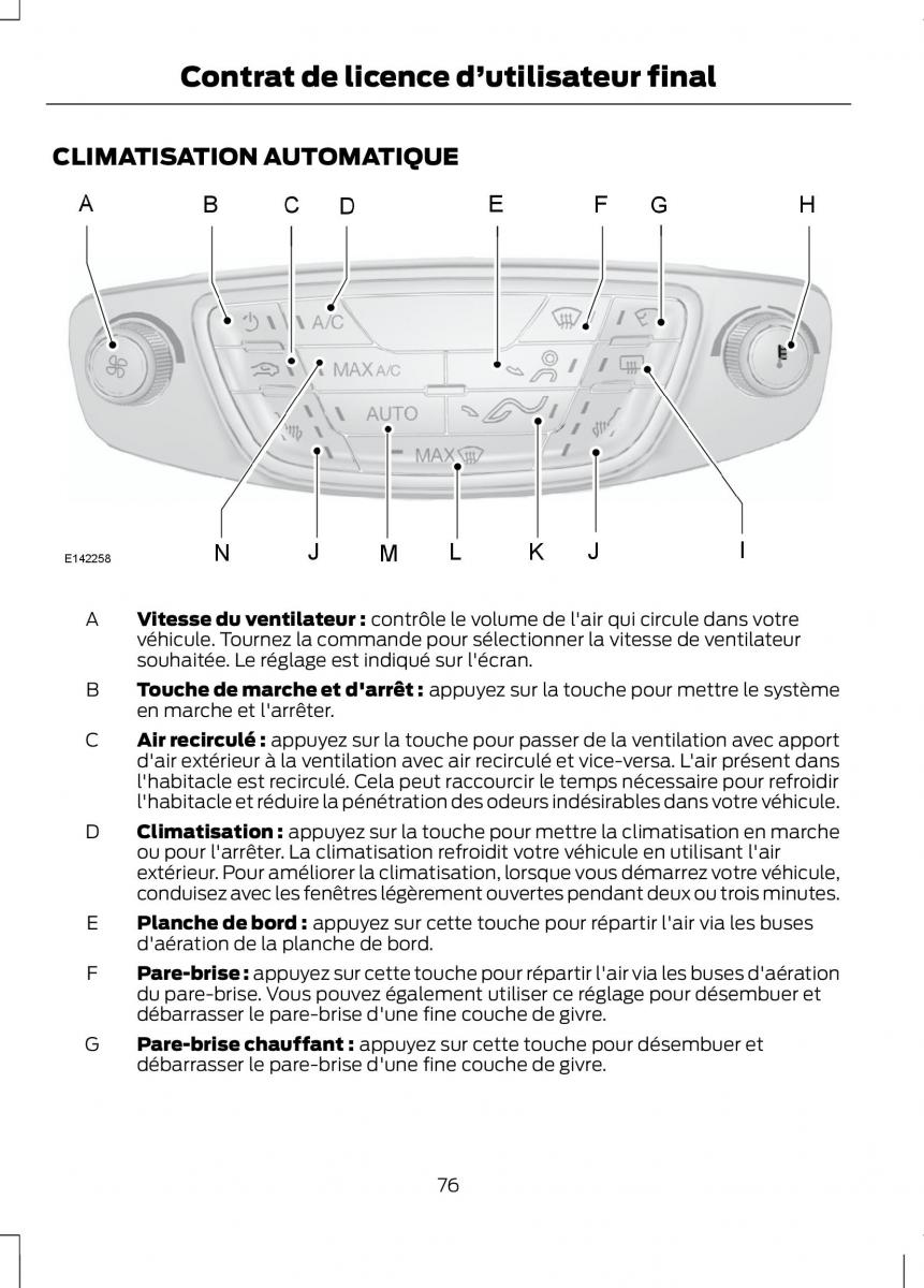 Ford B Max manuel du proprietaire / page 78