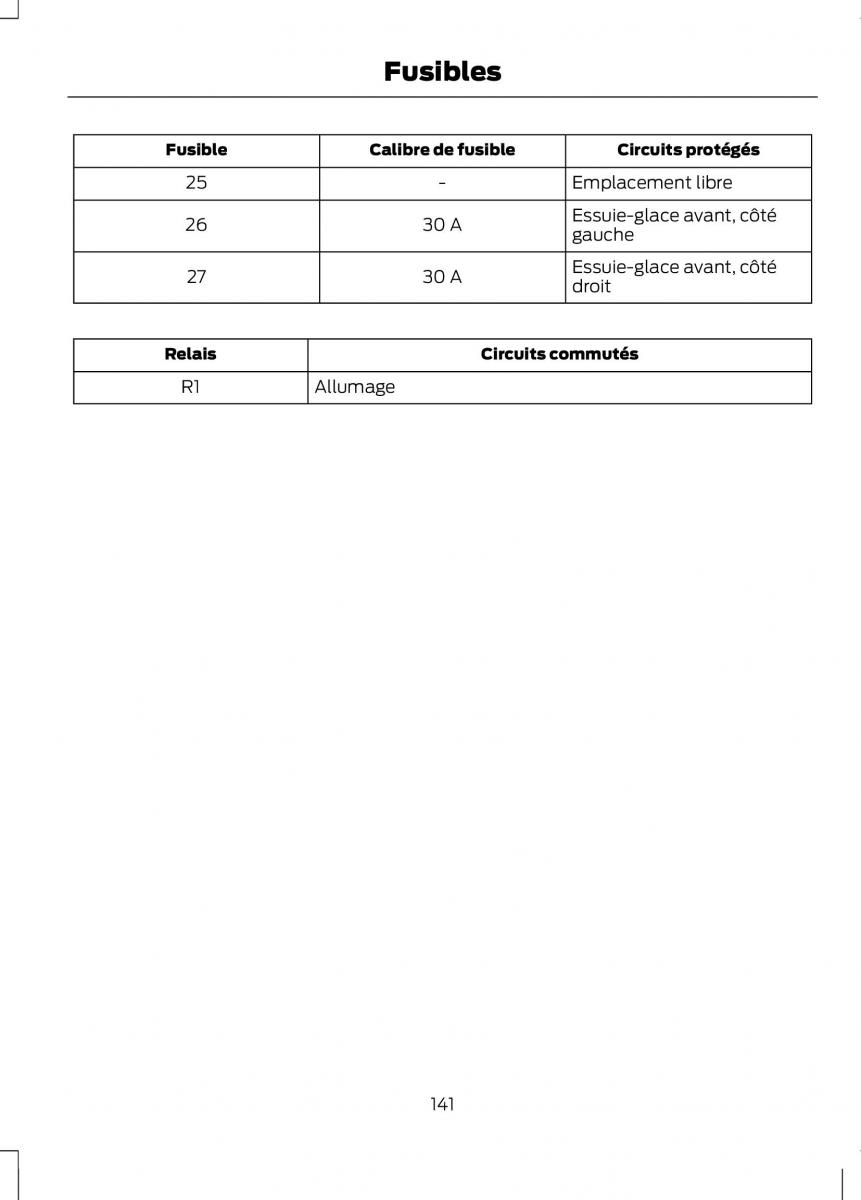 Ford B Max manuel du proprietaire / page 143