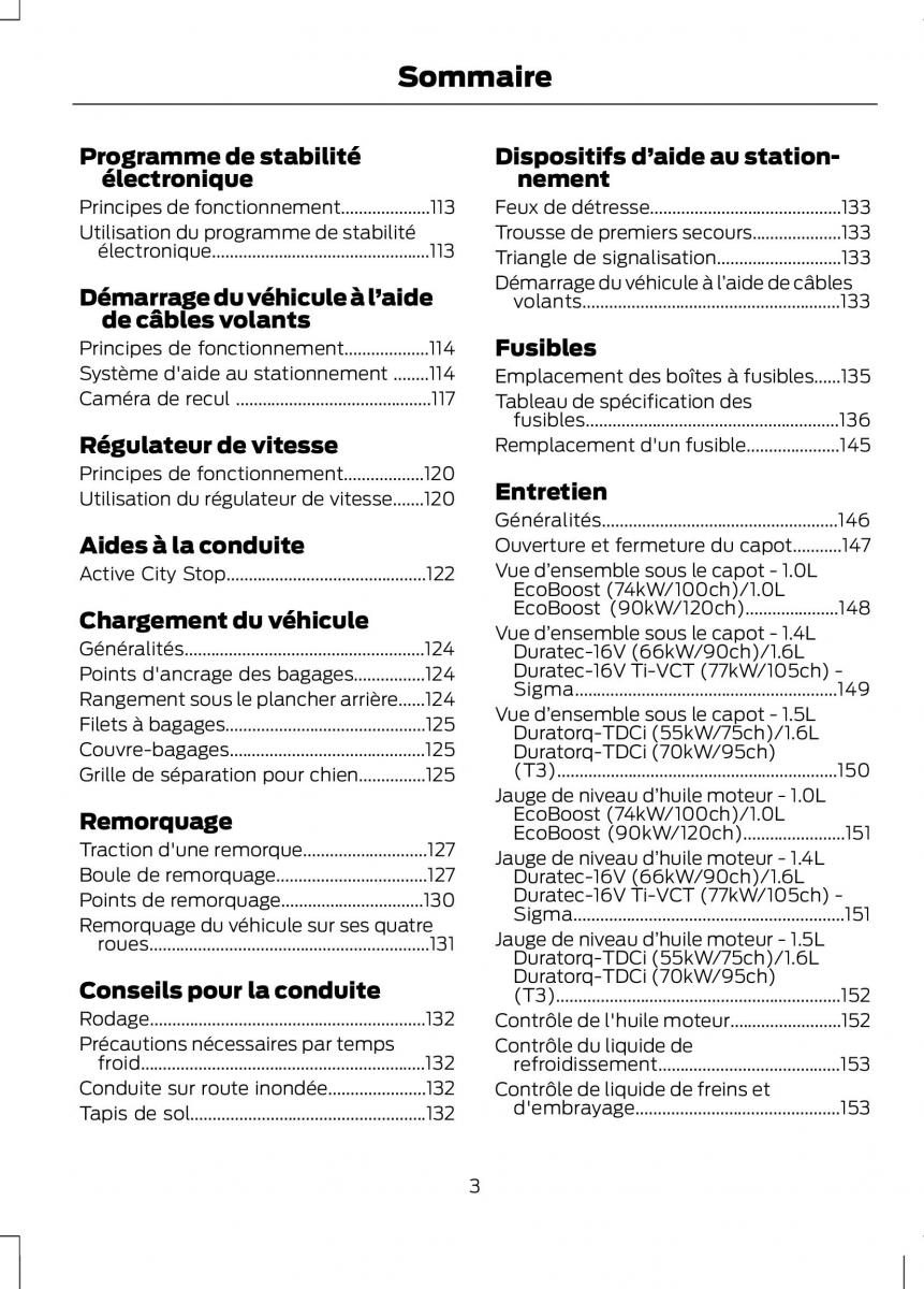 Ford B Max manuel du proprietaire / page 5