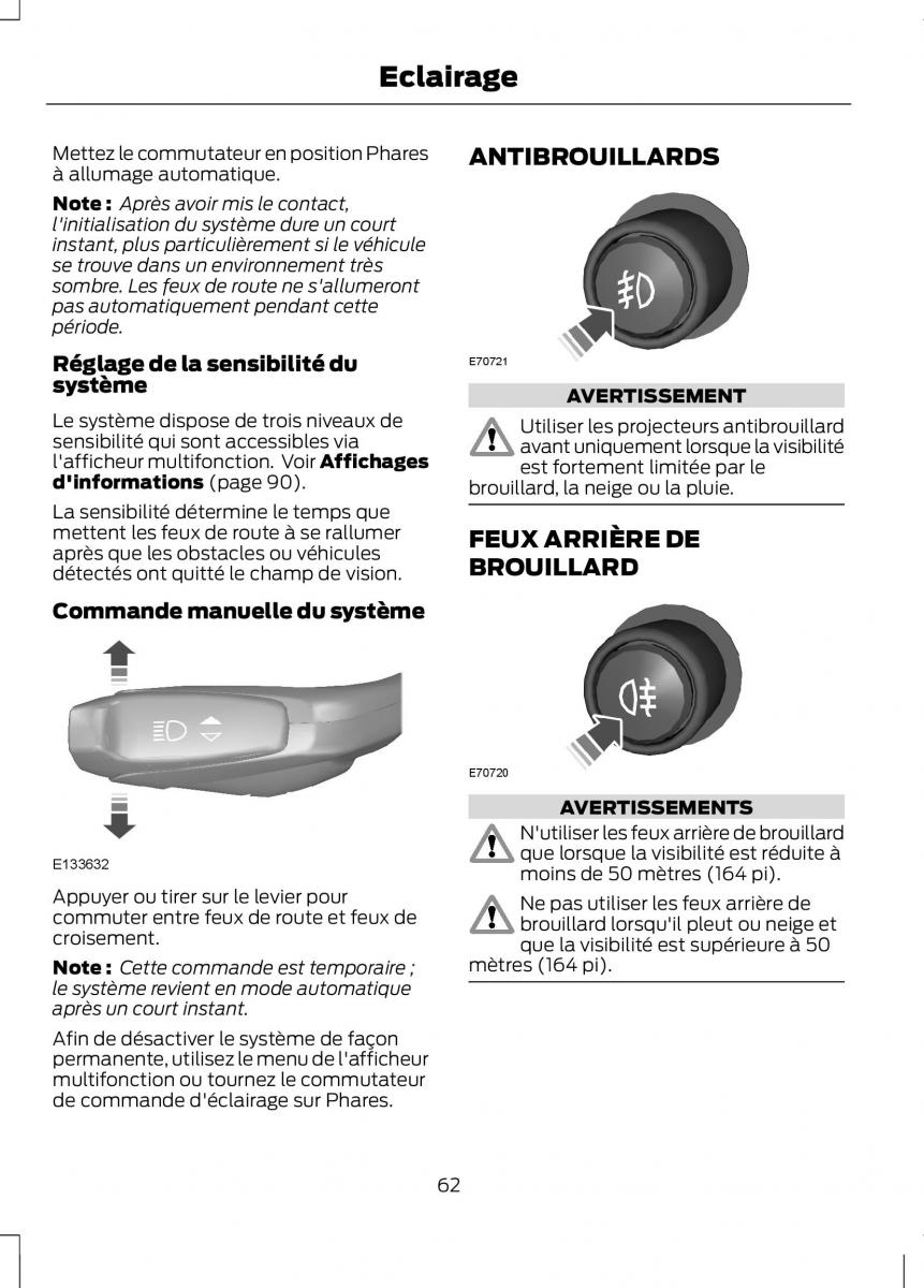 Ford C Max II 2 manuel du proprietaire / page 64