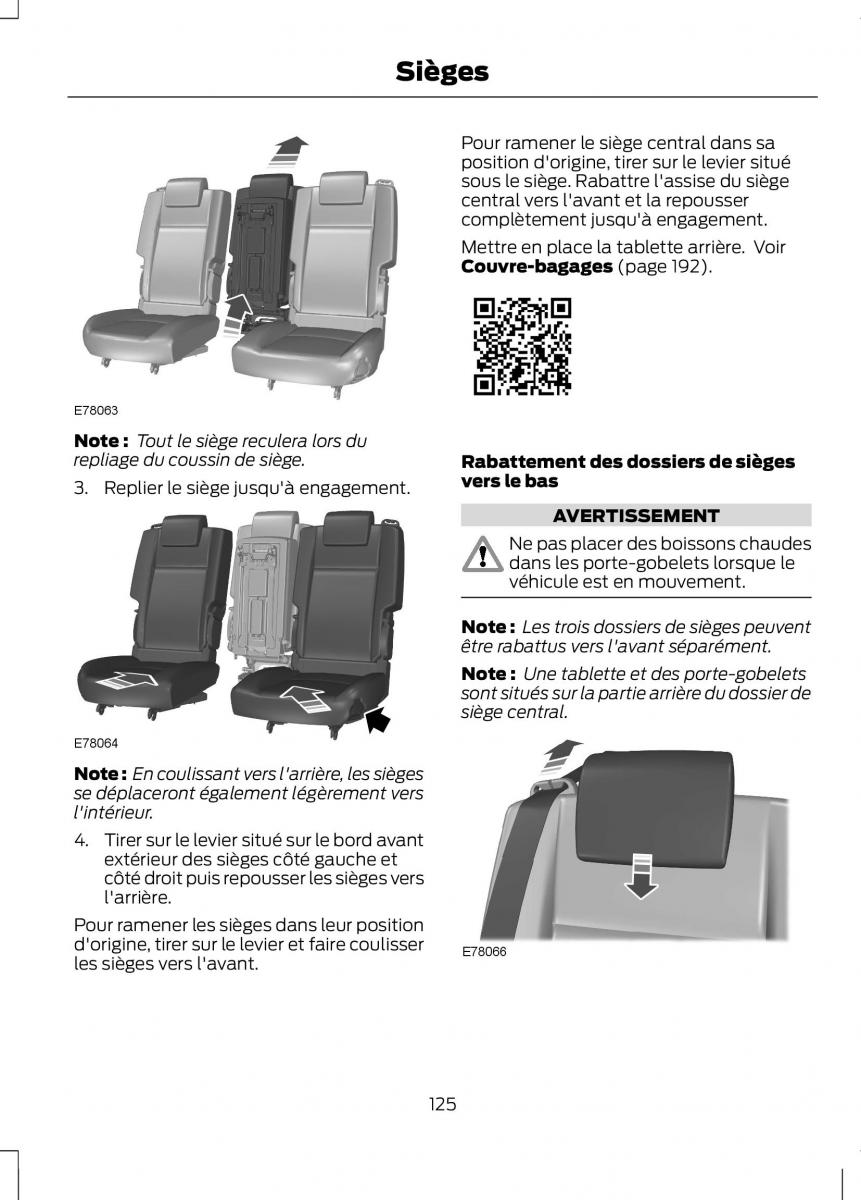 Ford C Max II 2 manuel du proprietaire / page 127