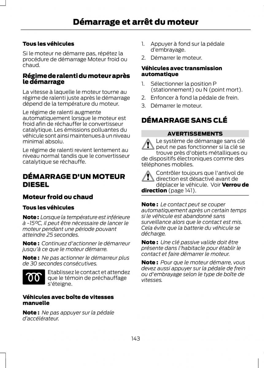 Ford C Max II 2 manuel du proprietaire / page 145