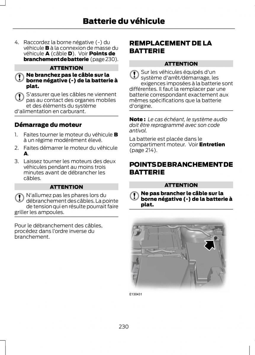 Ford C Max II 2 manuel du proprietaire / page 232