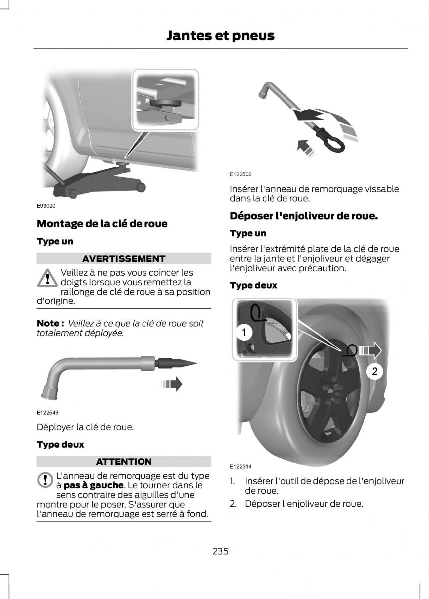 Ford C Max II 2 manuel du proprietaire / page 237