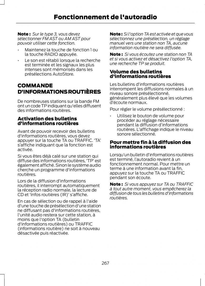 Ford C Max II 2 manuel du proprietaire / page 269